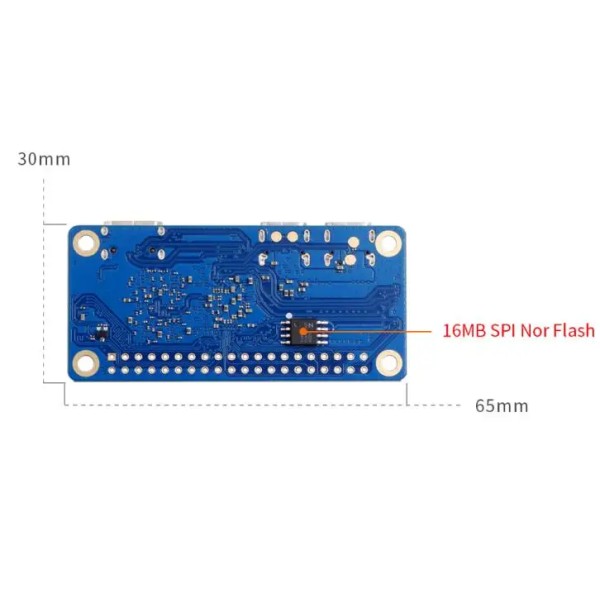 Orange Pi Zero 2 W 1GB/1,5 GB/2GB/4GB RAM All winner H618 LPDDR4 Quad Core 64-Bit-Entwicklungsplatine Orange Pi Null 2 W.